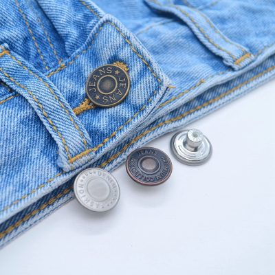Copper metal custom metal logo button (3)