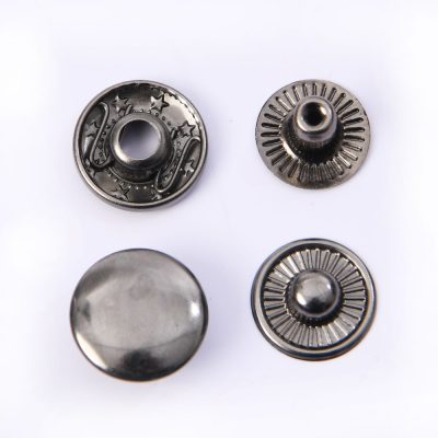 Metal spring snap fastener button for garment (3)