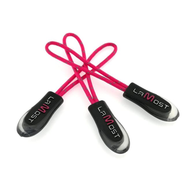 Plastic embossed zipper puller for handbag (5)