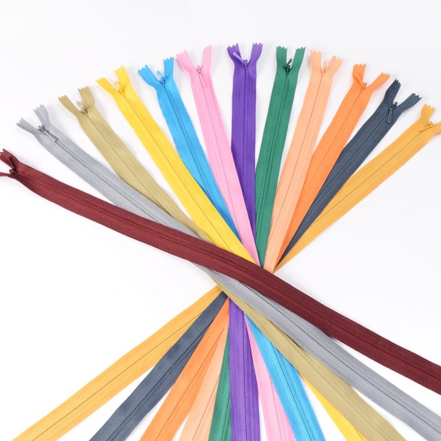 Red yellow purple invisible zipper (3)