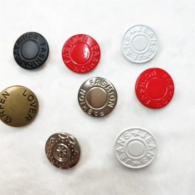 Round metal spring snap button (5)